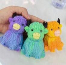 Scottish Highland Cow squishy Toy