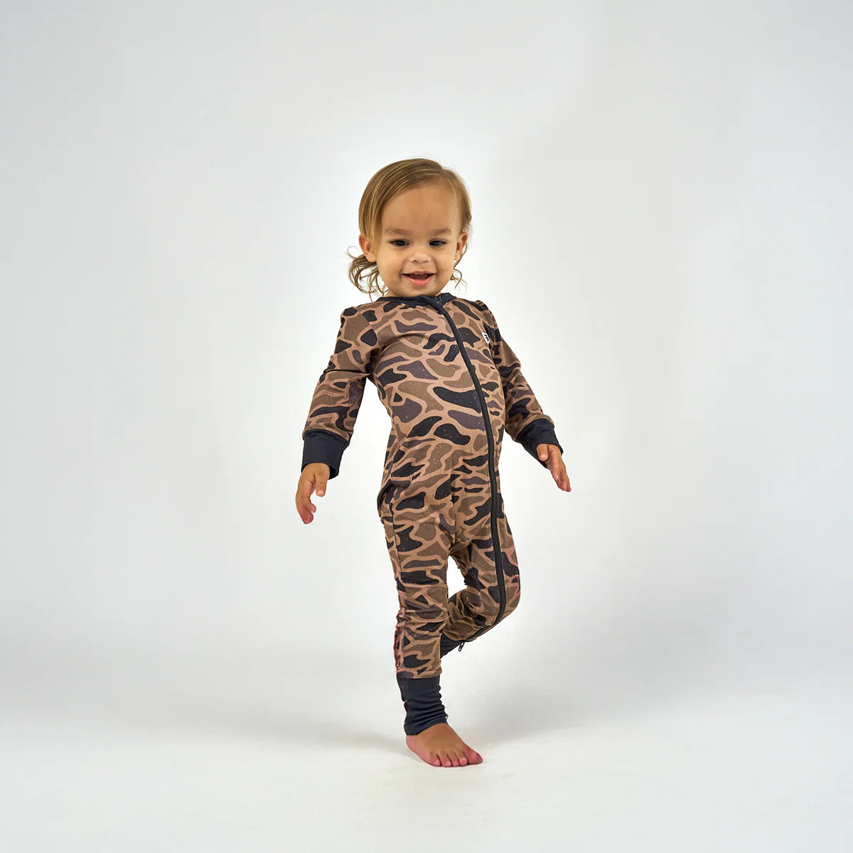 Baby Zip Up Gauge Camo Burlebo
