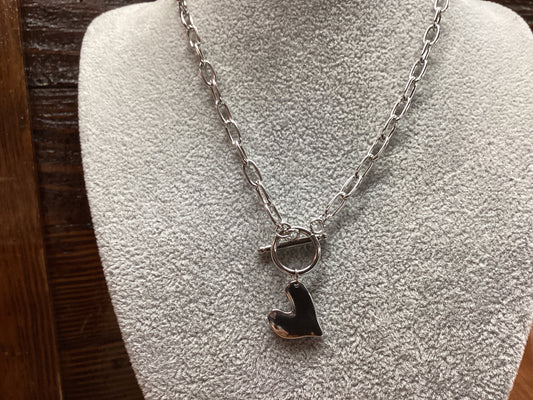 Silver Chain W/Heart