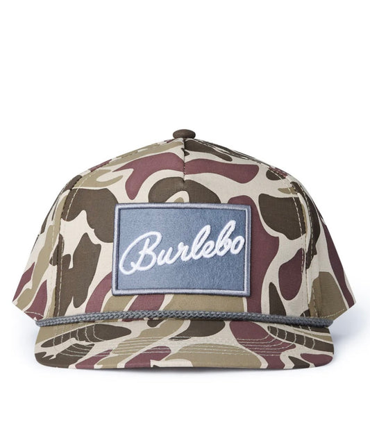 Grey Patch classic deer camo cap Burlebo