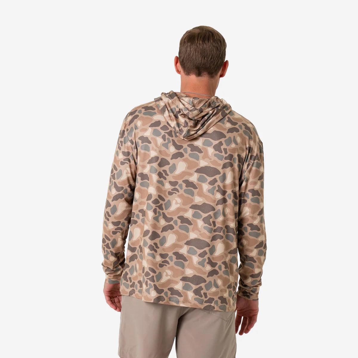 Pintail Camo Performance Hoodie  with UPF 50 Sun Protection Burlebo Tx/ Fl