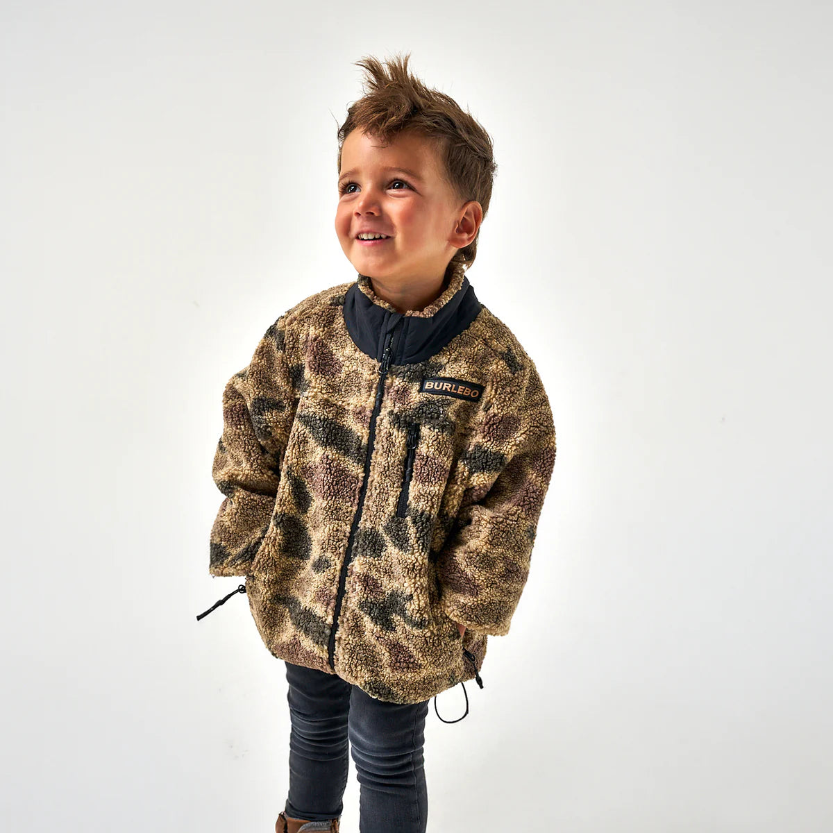 Rocky Mountain Camo Burlebo Youth Sherpa
