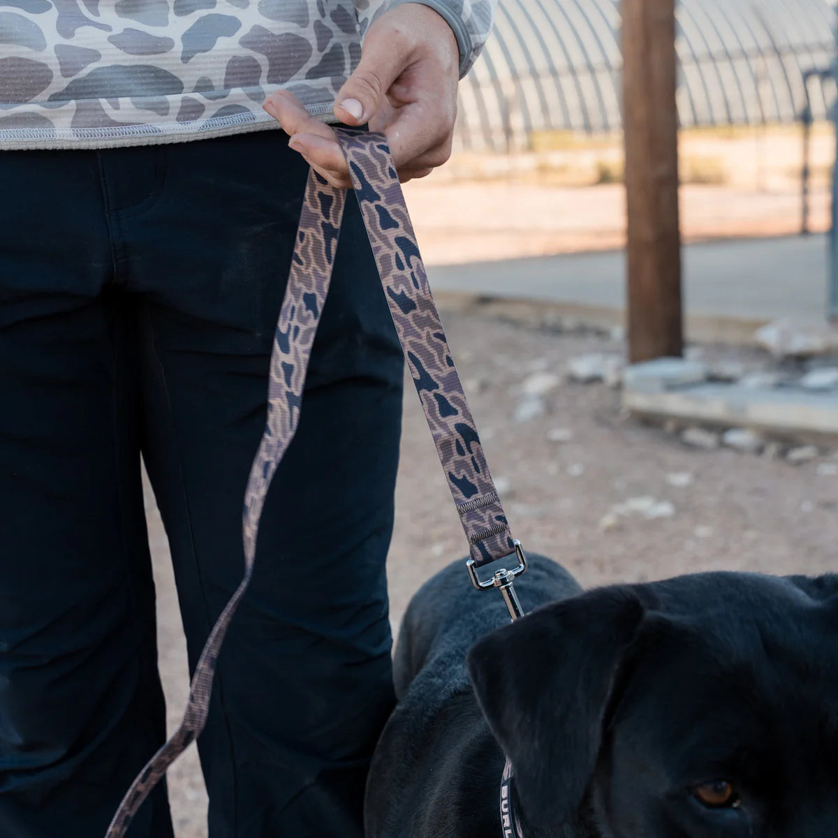 Burlebo Camo Dog Leash Tx/ Fl