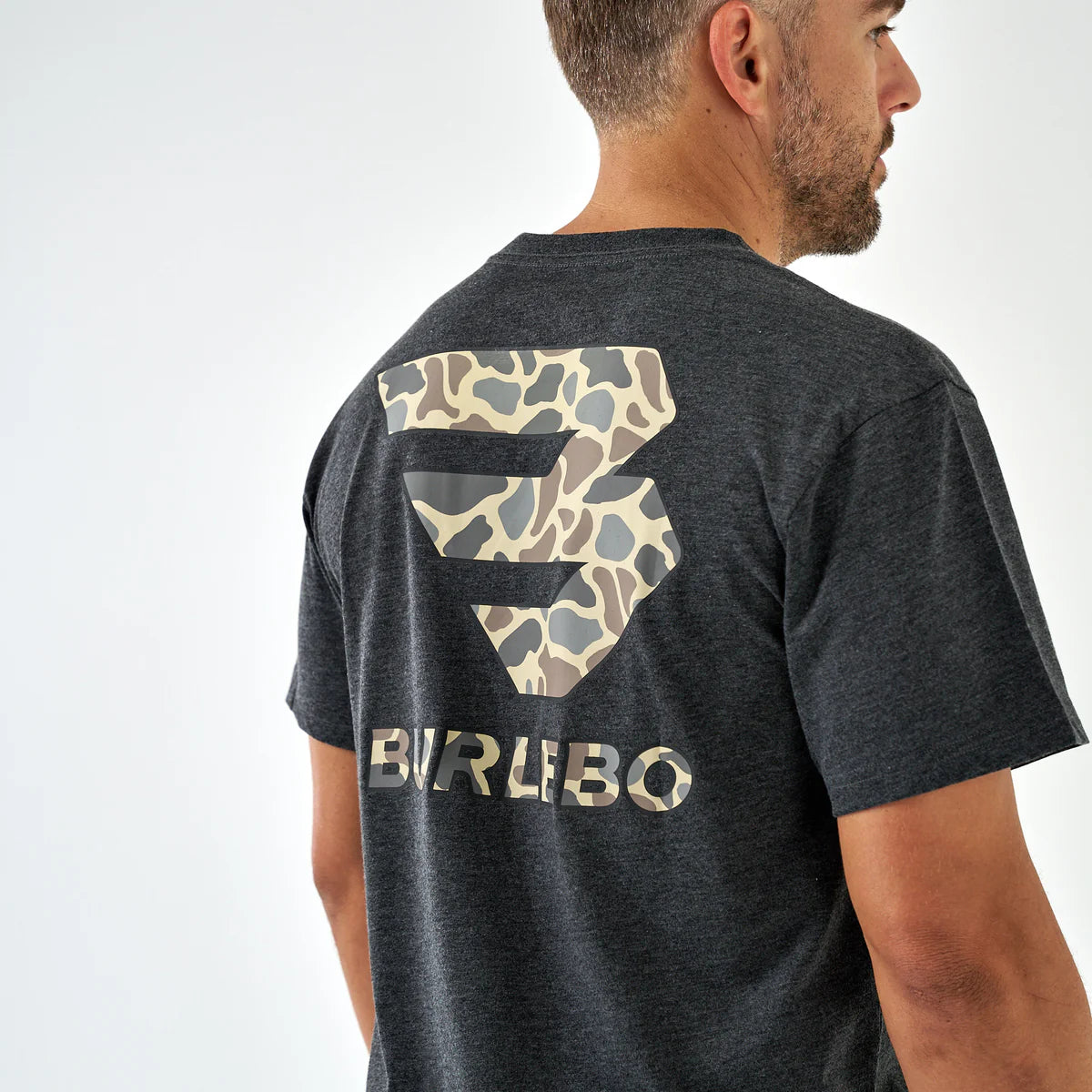Flying B Burlebo Heather Black T Shirt