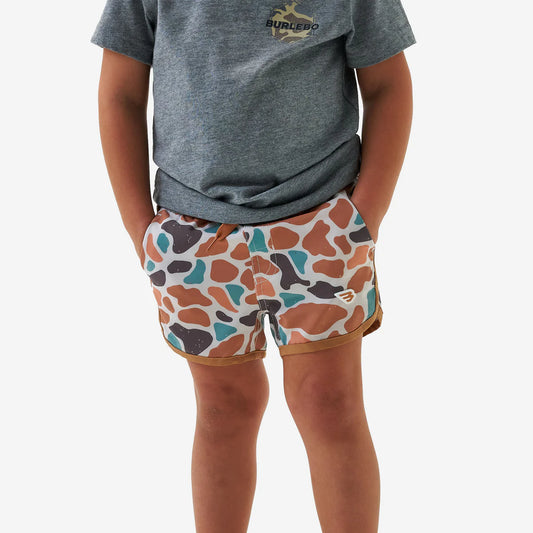 Youth Swim Trunk - Bayside Camo Fl