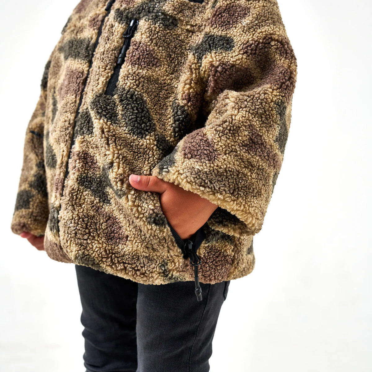 Rocky Mountain Camo Burlebo Youth Sherpa