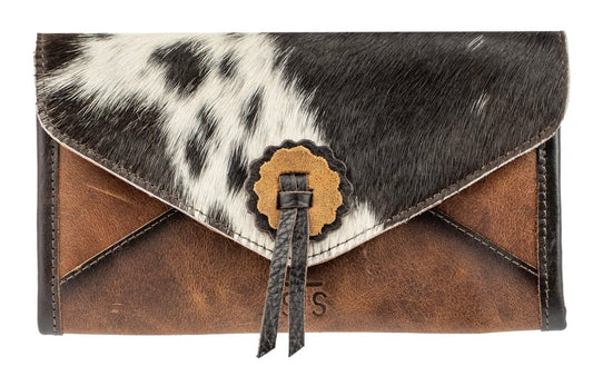 Guadalupe Cowhide Style Genuine Leather Wallet STS Ranchwear STS64075