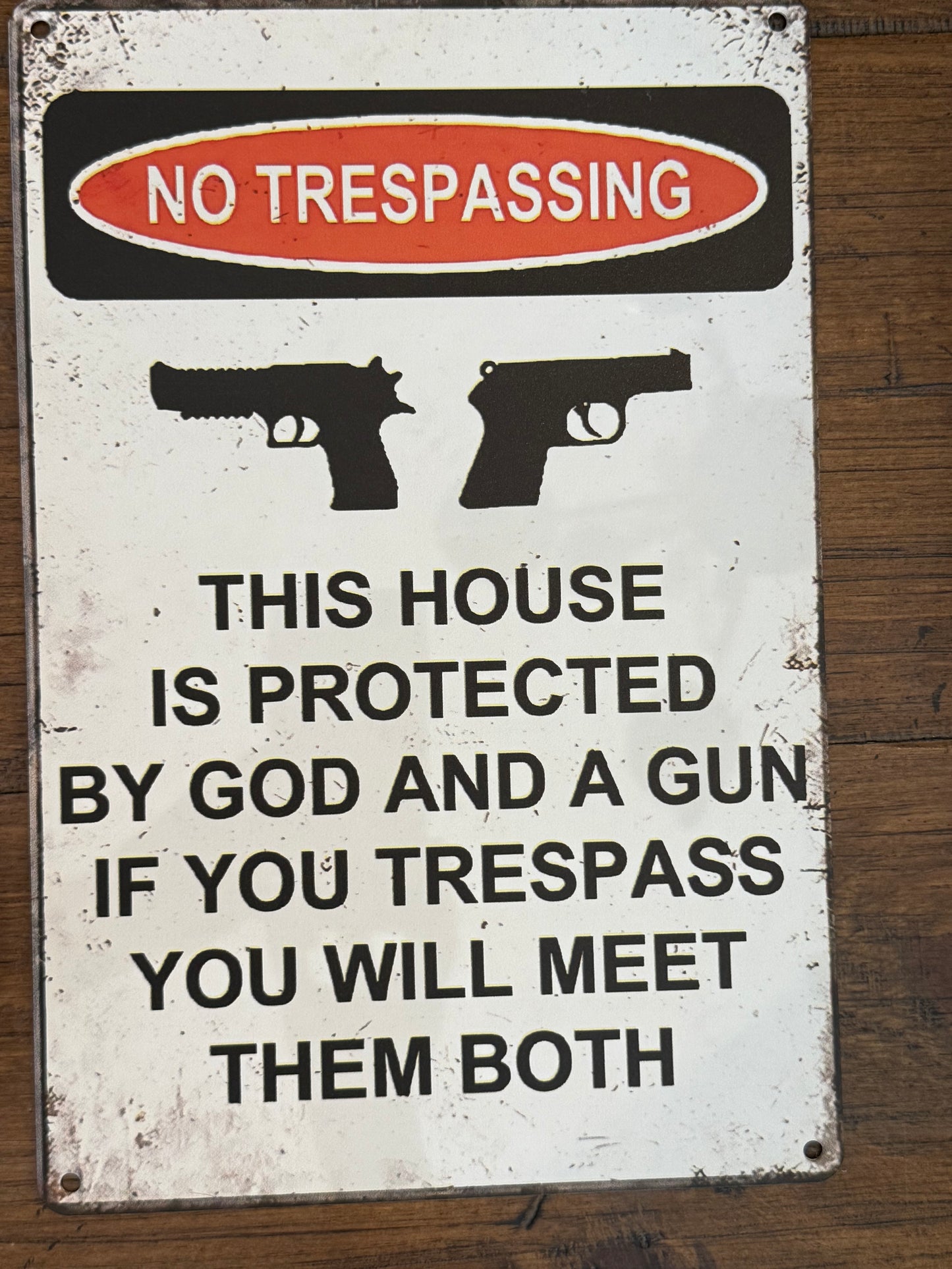 Metal Signs Funny Rectangle