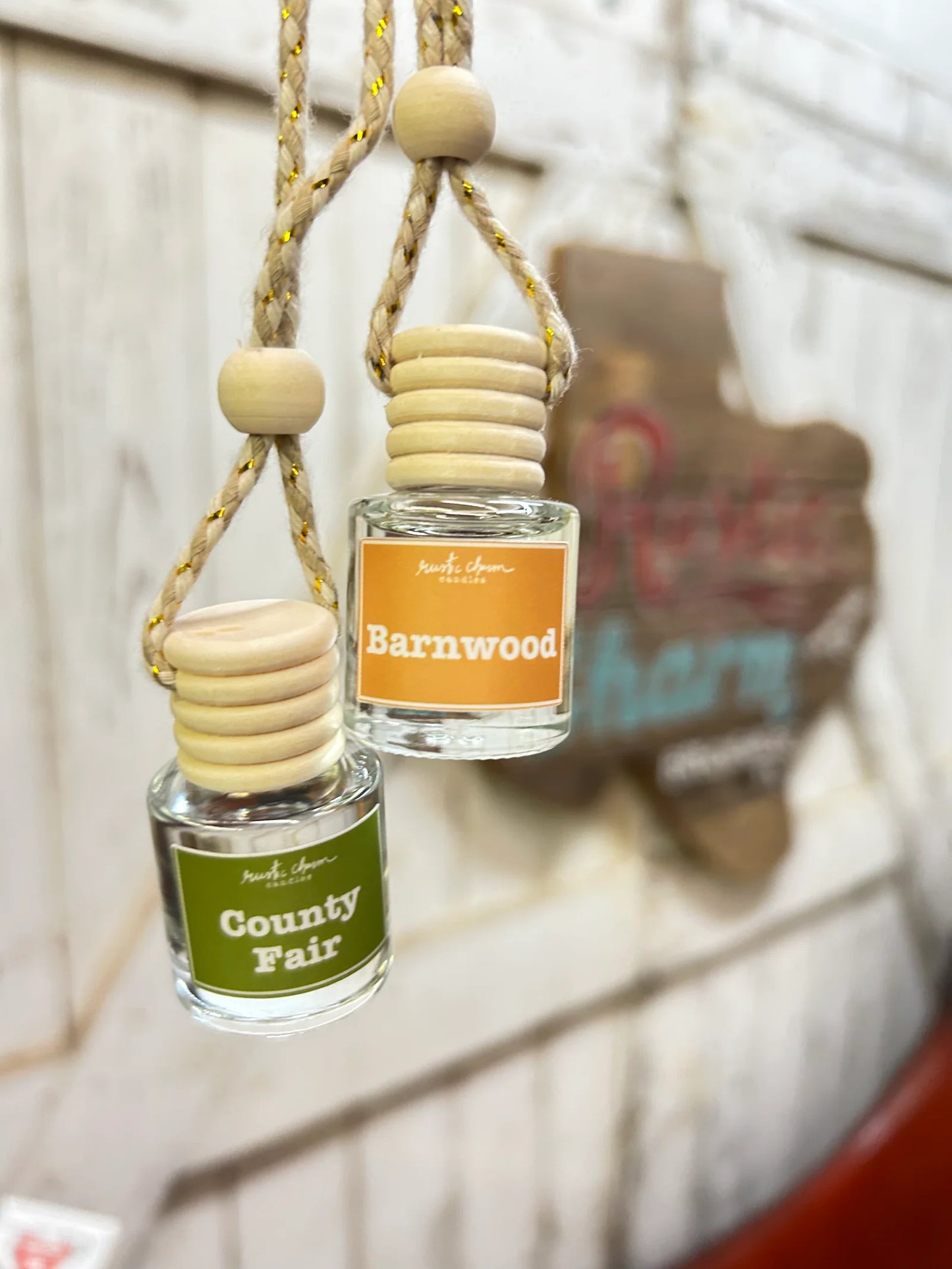 Car Scent Diffuser Rustic Charm
