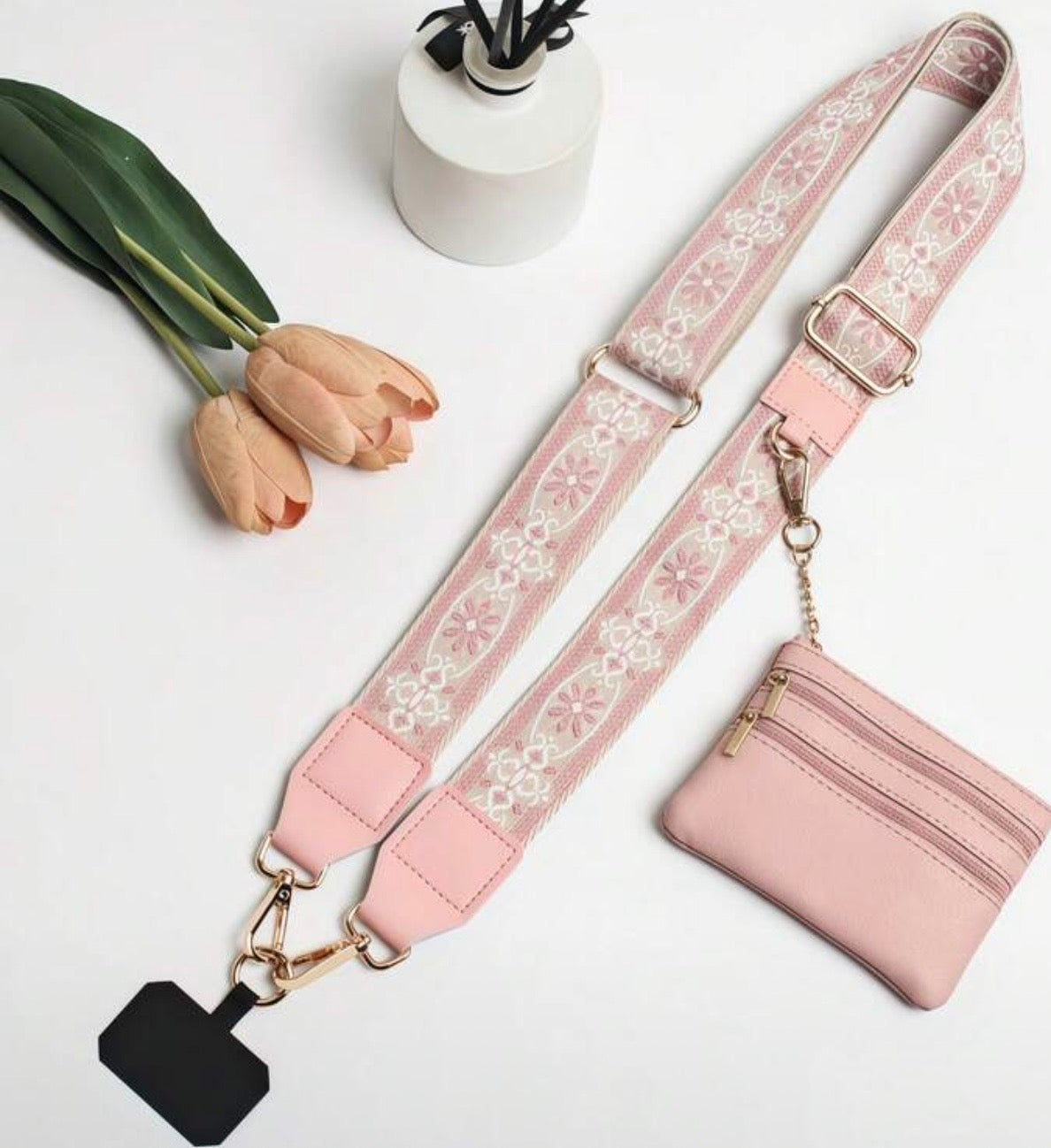 Phone Holding crossbody and wallet