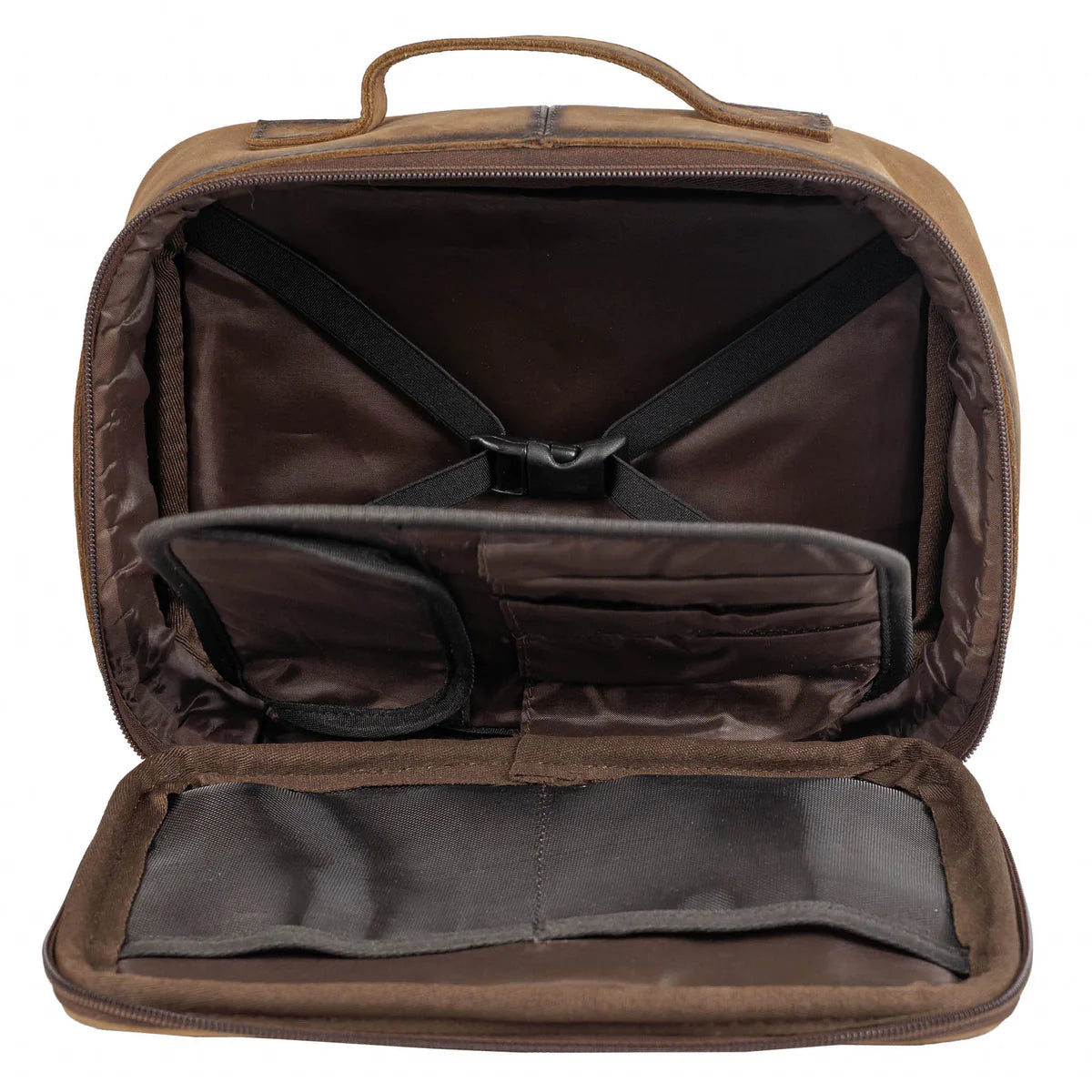 Cowhide Yukon Makeup organizer STS33092 STS Ranchwear