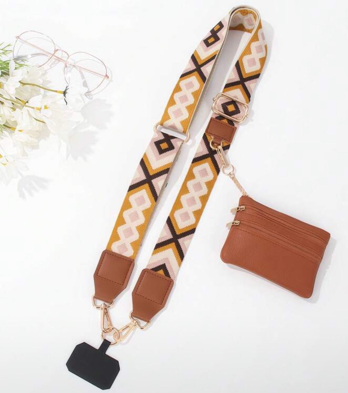 Phone Holding crossbody and wallet
