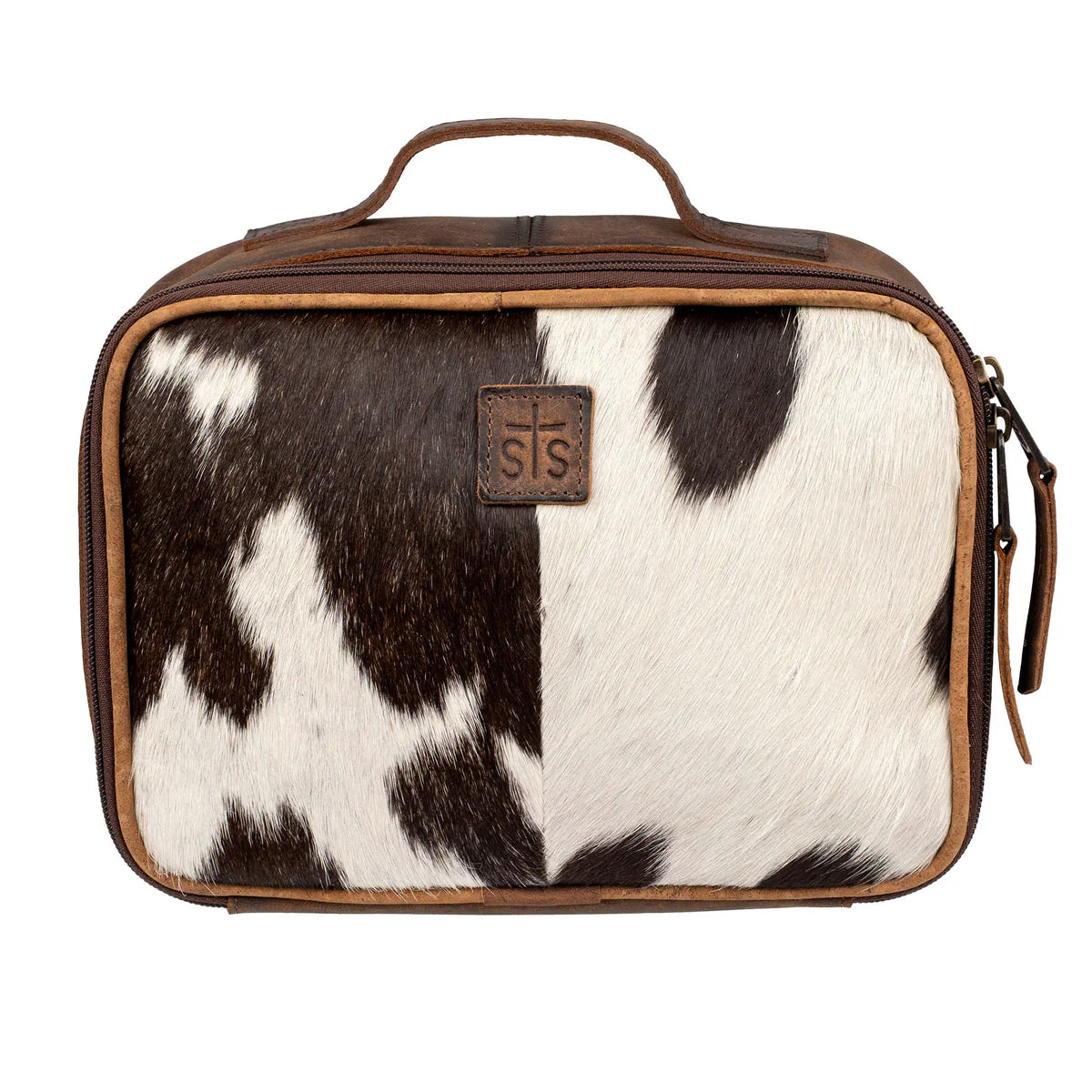 Cowhide Yukon Makeup organizer STS33092 STS Ranchwear