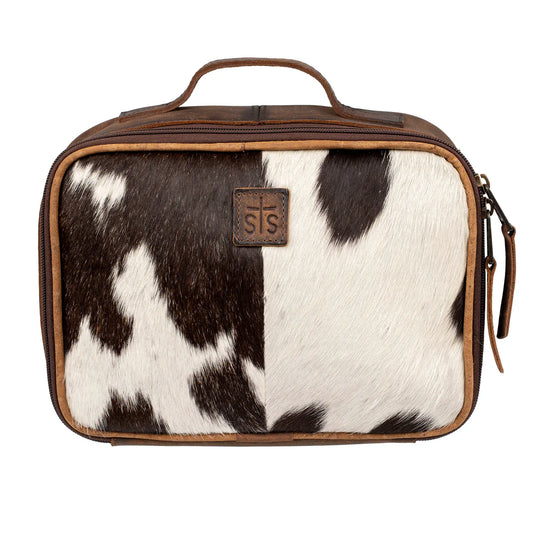 Cowhide Yukon Makeup organizer STS33092 STS Ranchwear