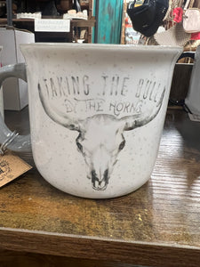 Taking The Bull By The Horns Coffee Mug