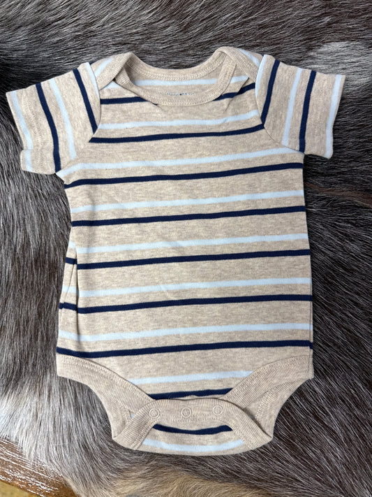 Boys Striped Onesie