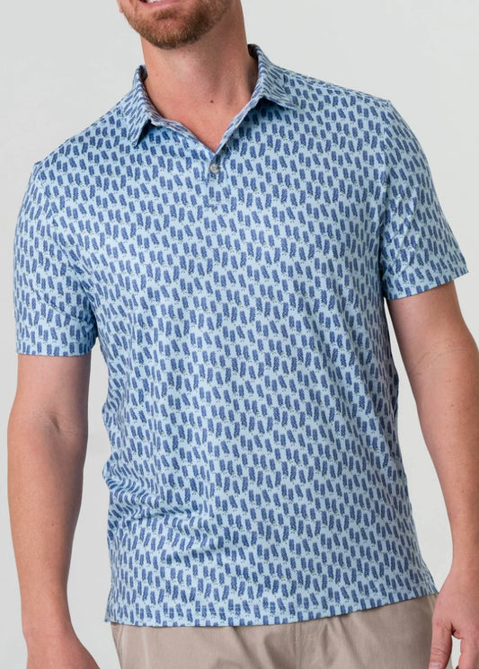 Bluebonnets Performance Polo Burlebo
