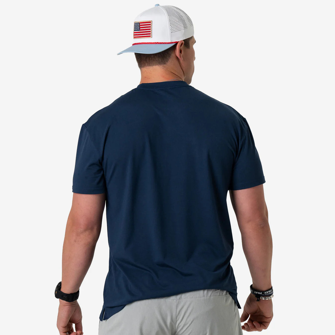 Navy Go To Tee Burlebo GTT-Navy Tx/ Fl