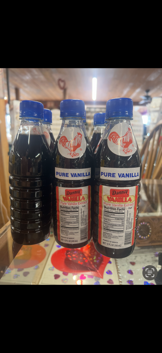 Small Danncy Vanilla Clear or Dark 13 Oz