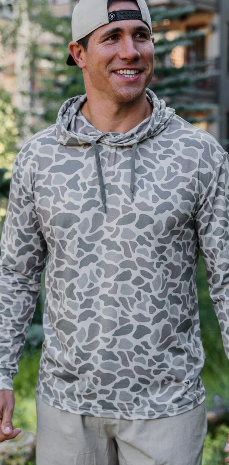 Performance Hoodie Classic Deer Camo Burlebo