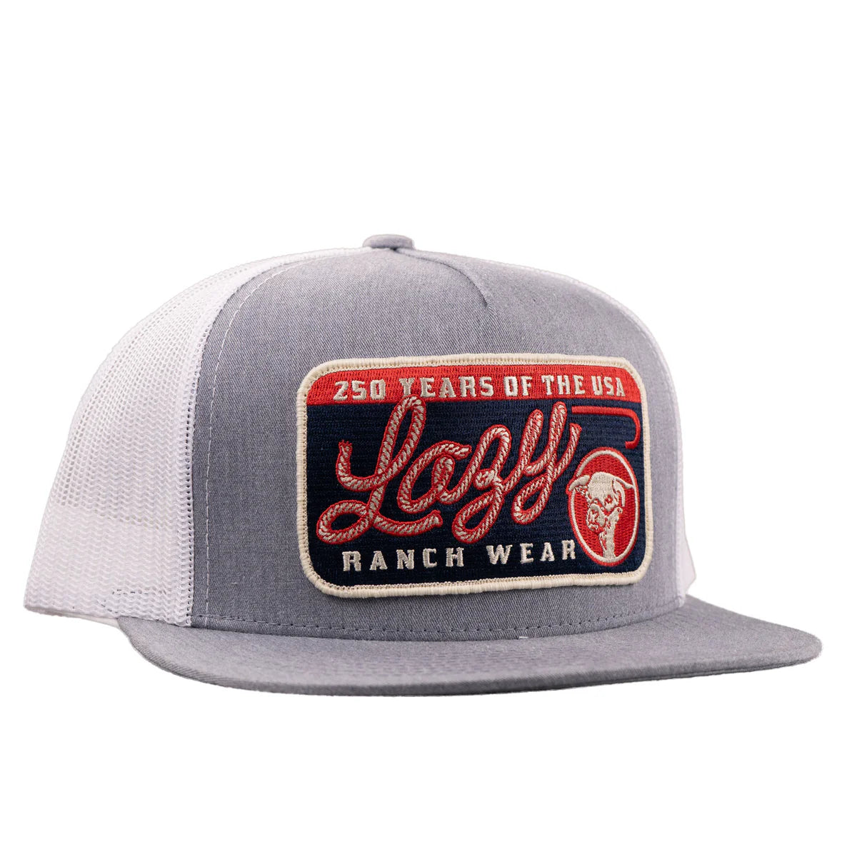 Lazy J Ranchwear Heritage Classic 250 Years Five Panel Trucker Hat