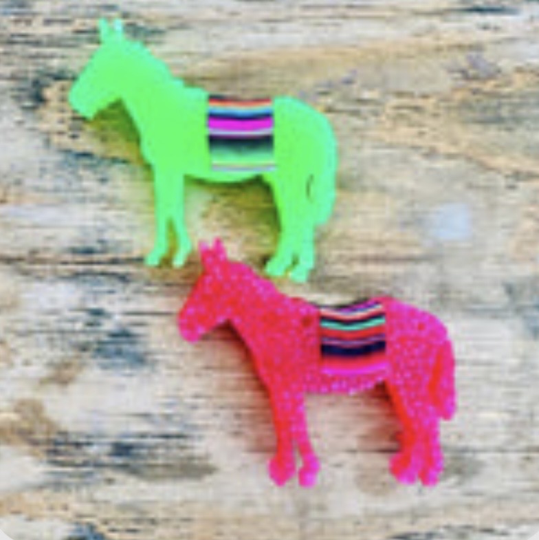 Donkey with Serape Blanket Car Freshie Southern