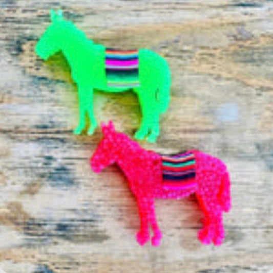 Donkey with Serape Blanket Car Freshie Southern