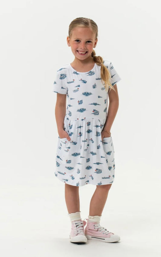 Lake Weekend Youth Moxie Dress Burlebo