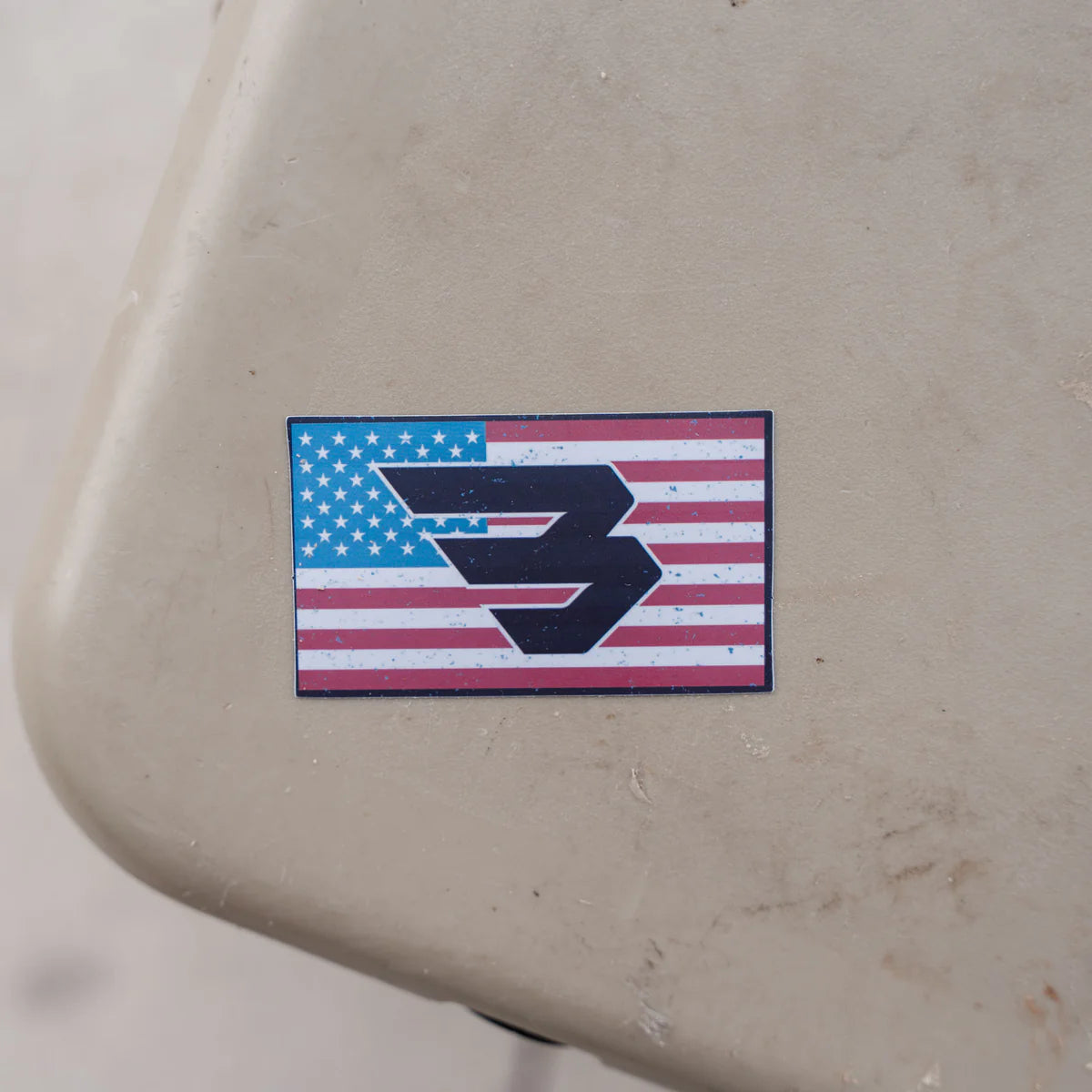 Flying B USA Flag Sticker Burlebo