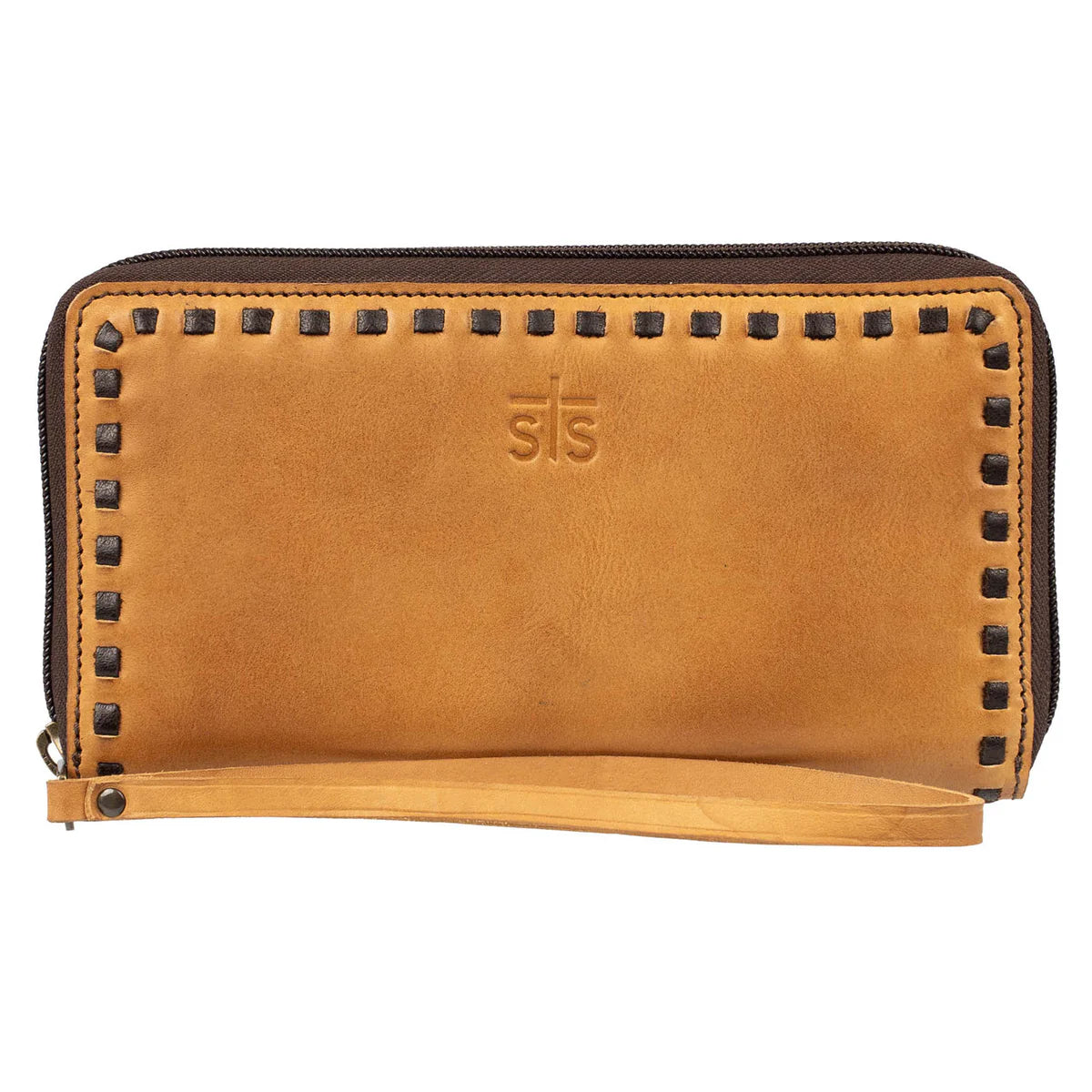 Bandera Tan Berkley Bifold Wallet Wristlet STS62469 STS Ranchwear