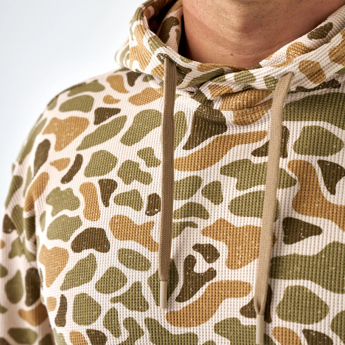 Venado Camo Thermal Hoodie Burlebo