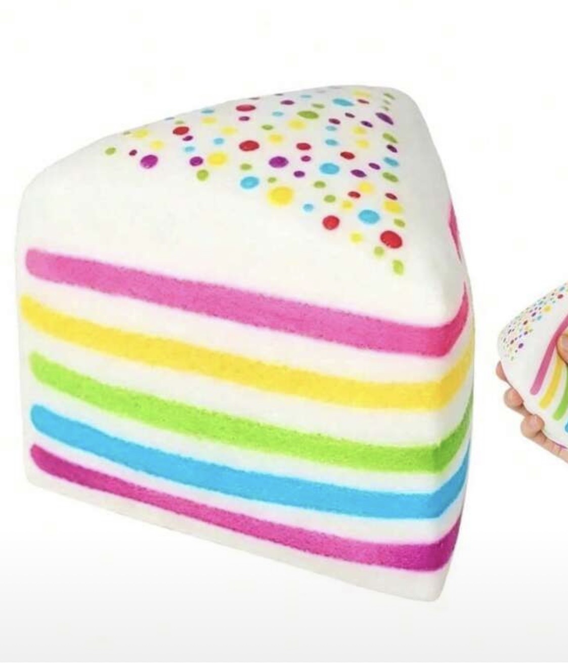 1PCS Cake Squishy Squeeze Giant Jumbo Big Slow Rising Stress Ball, Squeeze Toy For Relief, Adults Sensory Squishy Gifts Party Favor Cake