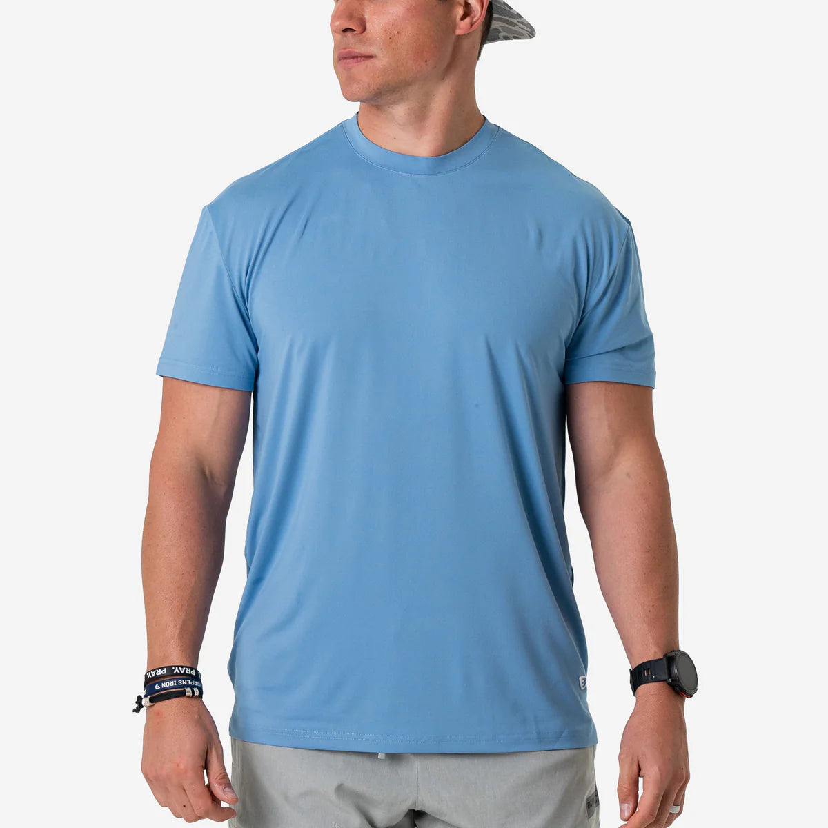 Steel Blue Go To Tee Burlebo