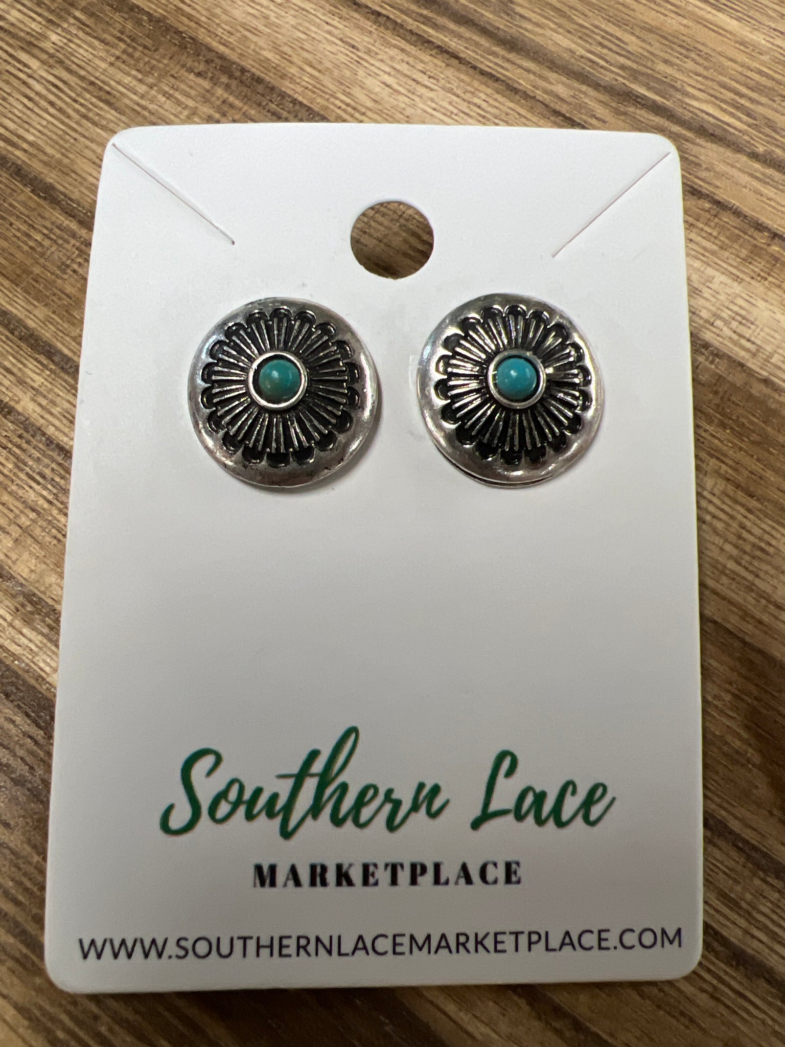 Western Stud Earrings Ace