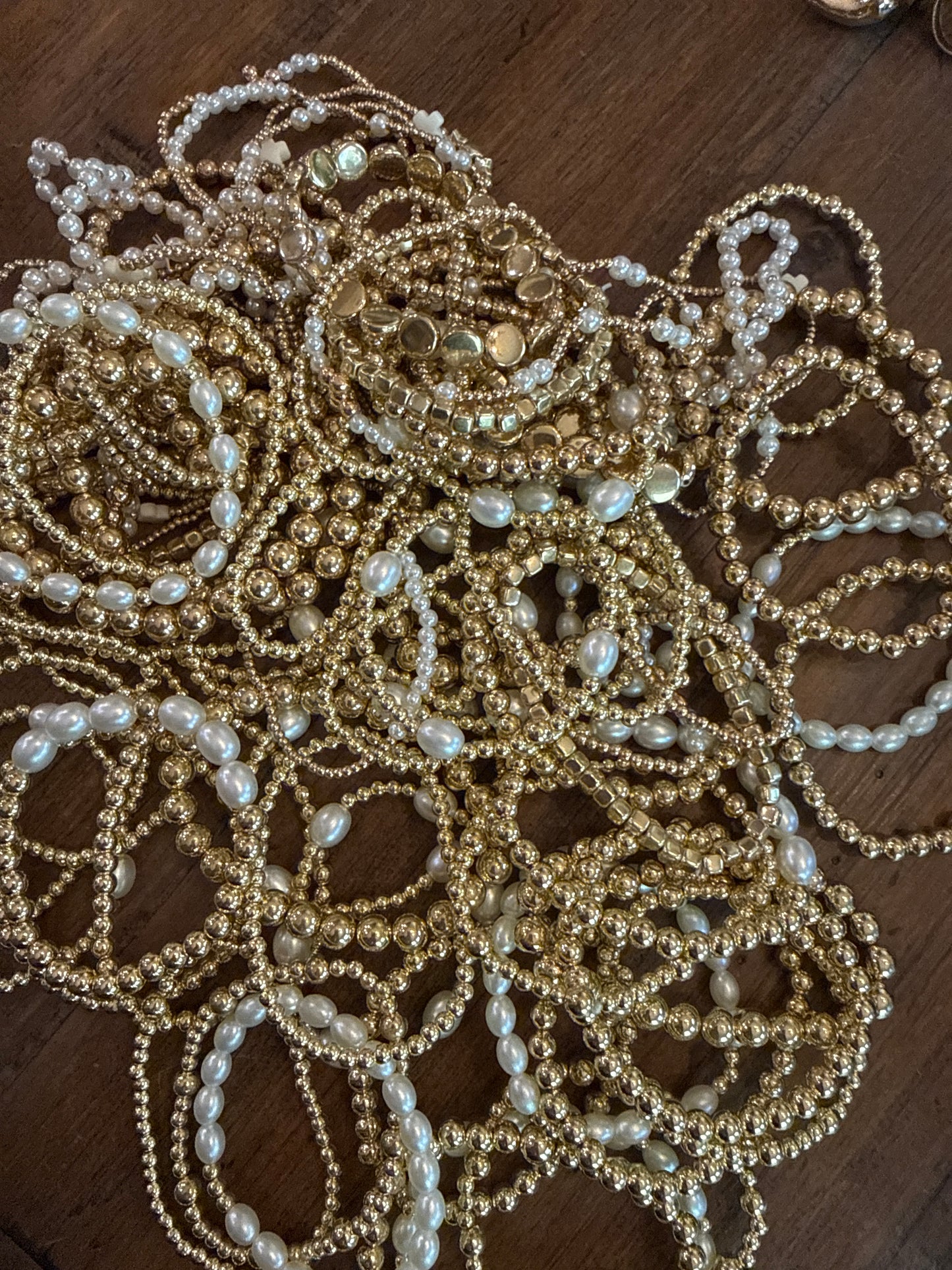 Miscellaneous Gold Tone Bracelets