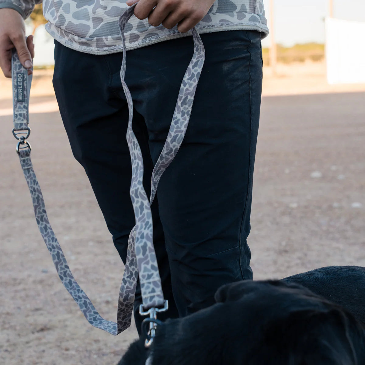 Burlebo Camo Dog Leash Tx/ Fl