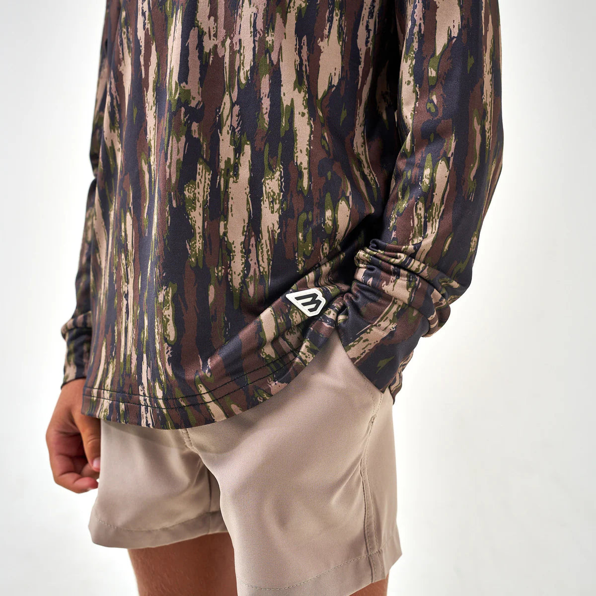 Youth Midland Camo Burlebo Performance Hoodie