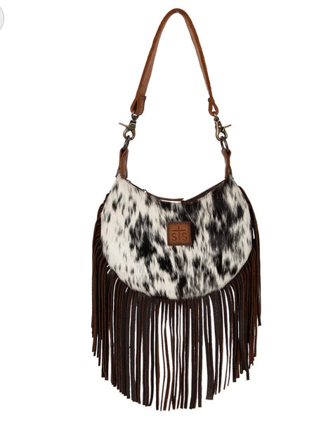 Cowhide Nellie Fringe Bag STS Ranchwear 30603