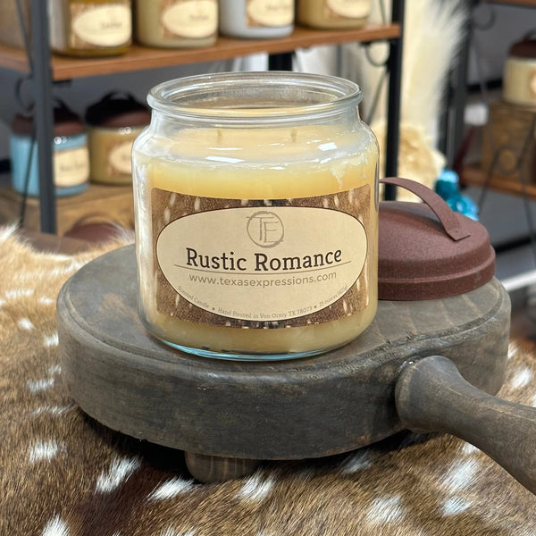 Rustic Romance Texas Expressions Candle 16 Oz