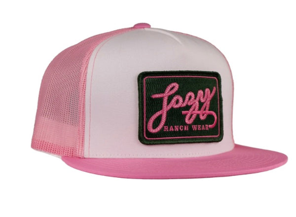 Lazy J Ranchwear Breakaway Patch Five Panel Trucker Cap