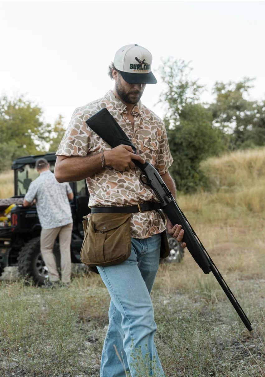 Venado Camo Performance Western Shirt Burlebo