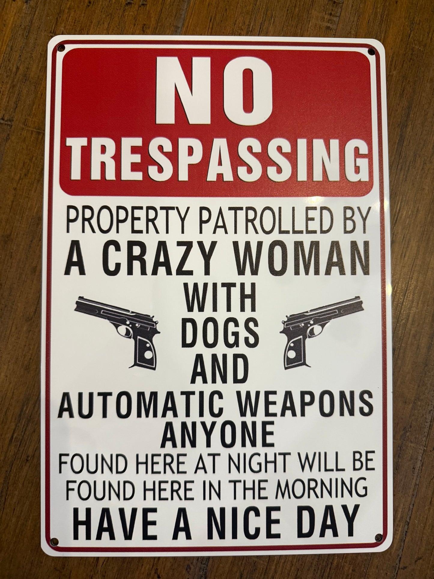 Metal Signs Funny Rectangle