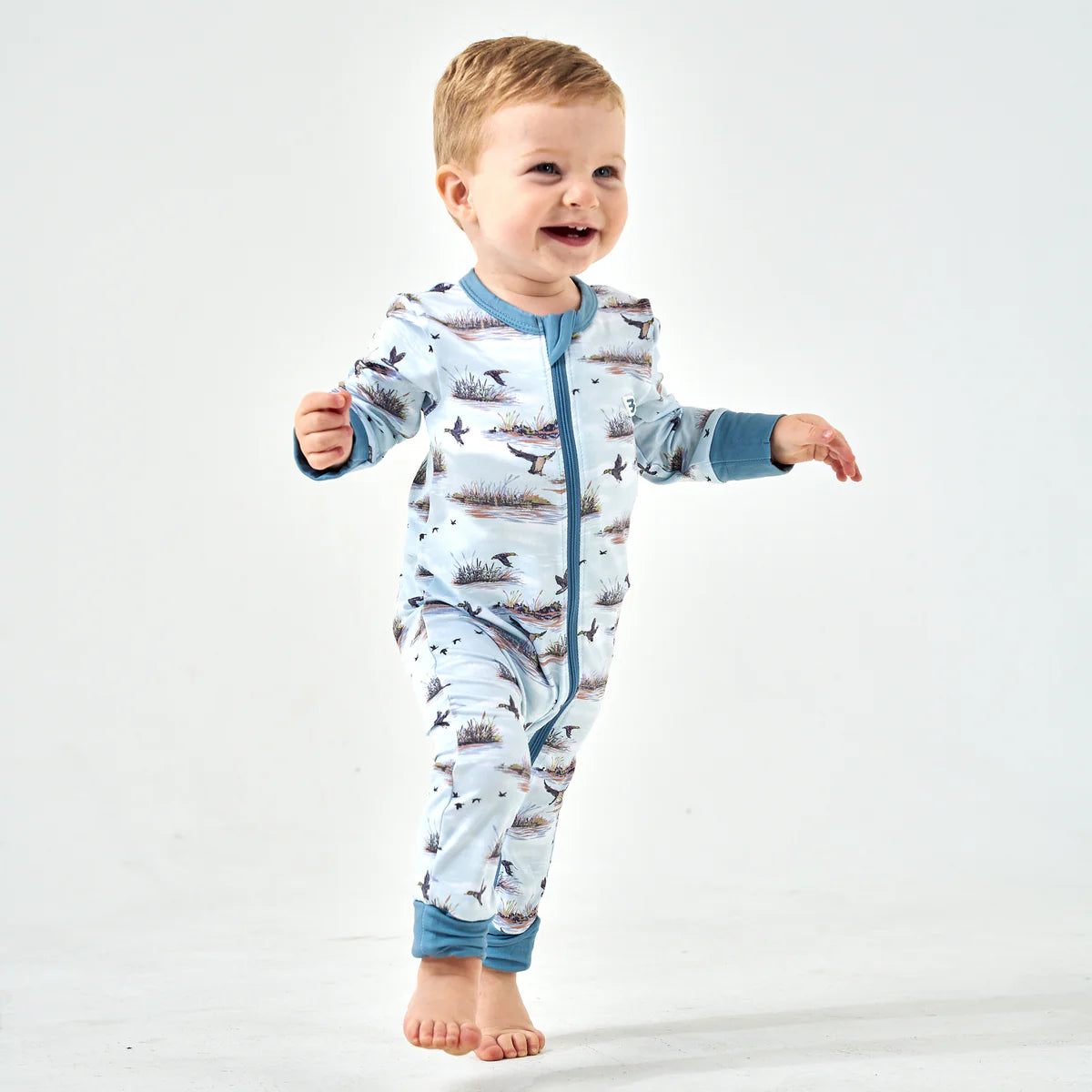 Duck Hunt Baby Zip Up Burlebo