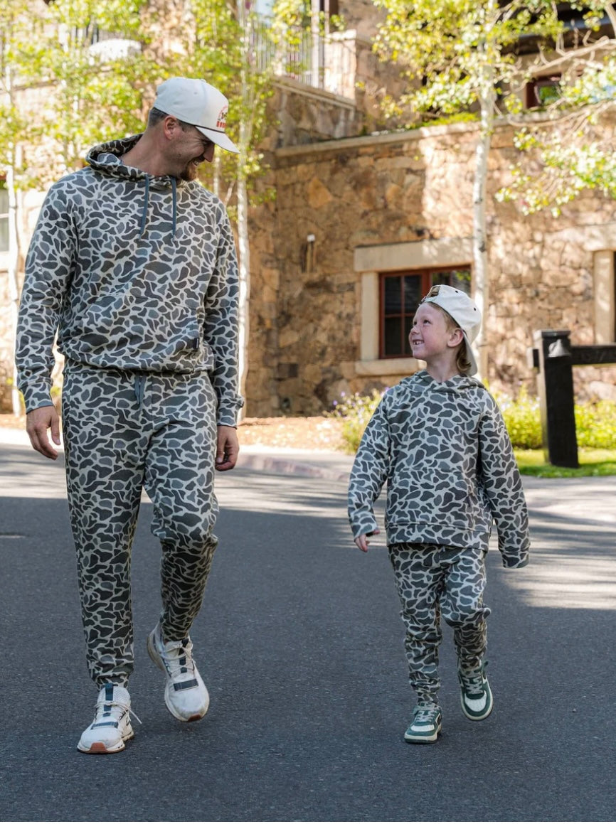 Classic Deer Camo Fleece Jogger Burlebo