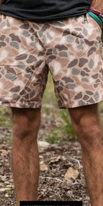 Everyday Short Pintail Camo Brown Pocket Burlebo