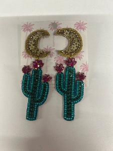 Sonoran Cactus Earrings