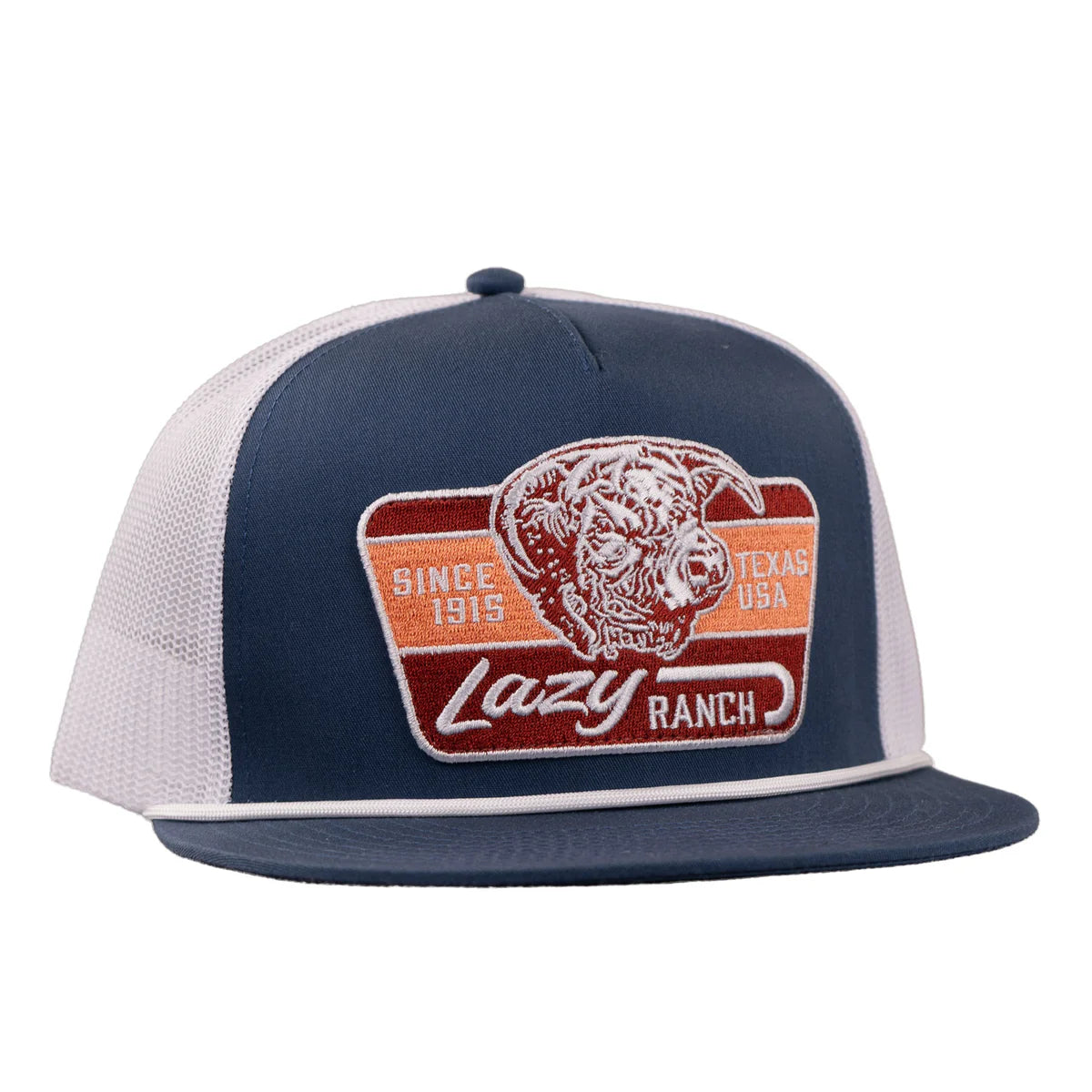 Lazy J Ranch Texas Rust Classic Rope Trucker Hat