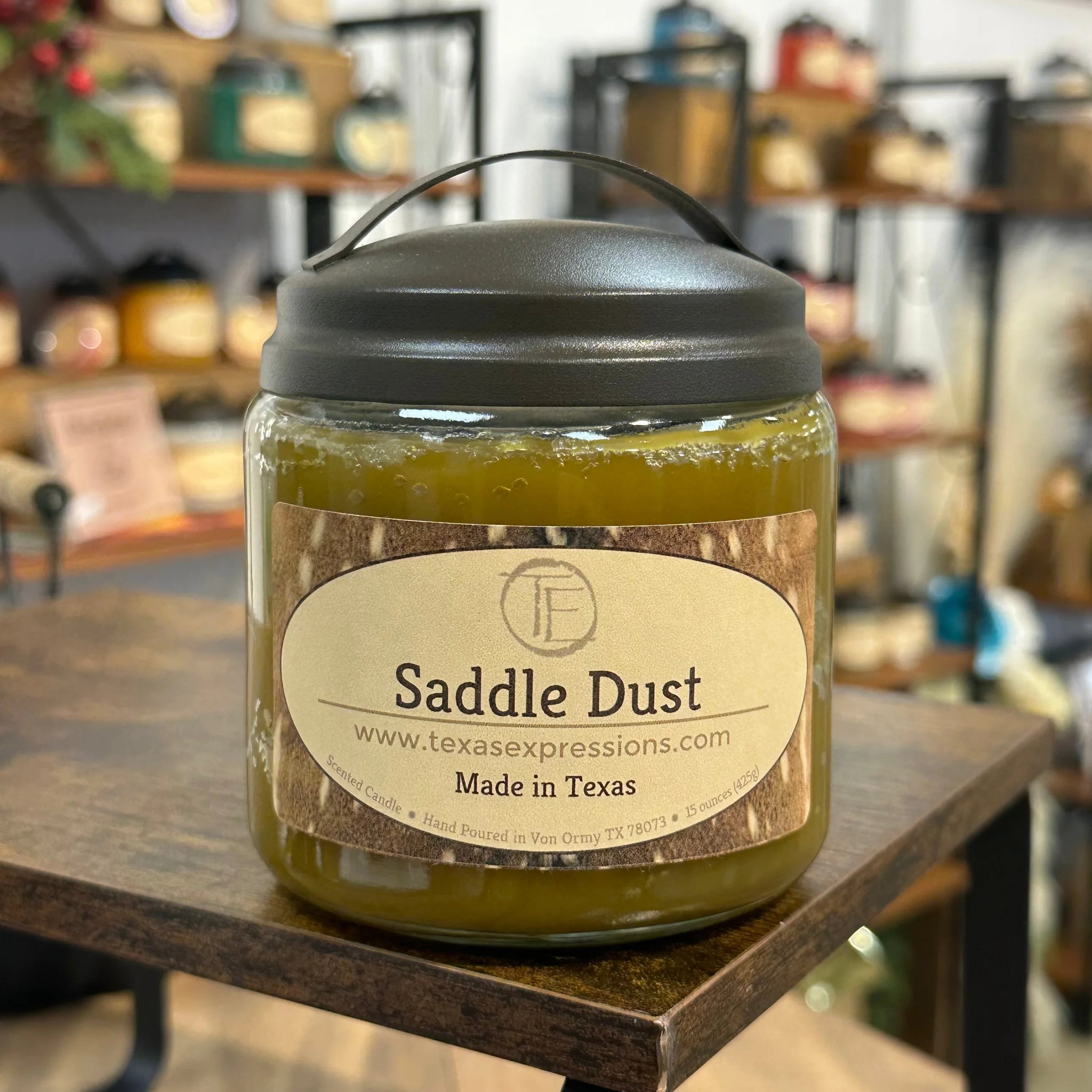 Saddle Dust Texas Expressions Candle 16 Oz