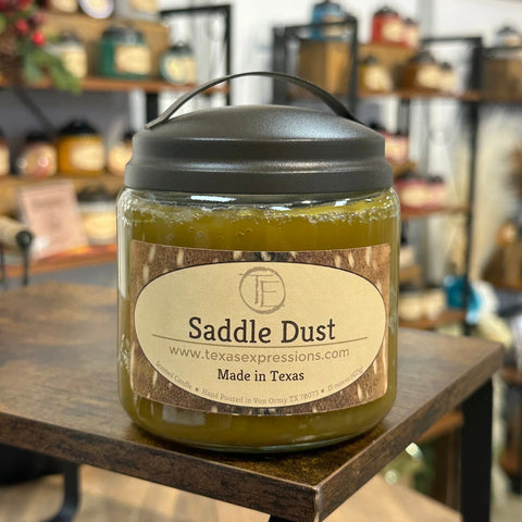 Saddle Dust Texas Expressions Candle 16 Oz