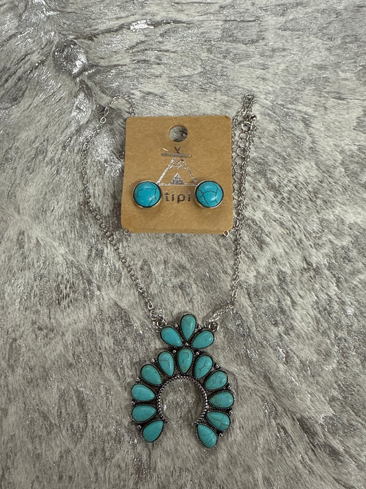 Squash Necklace and Earrings Set